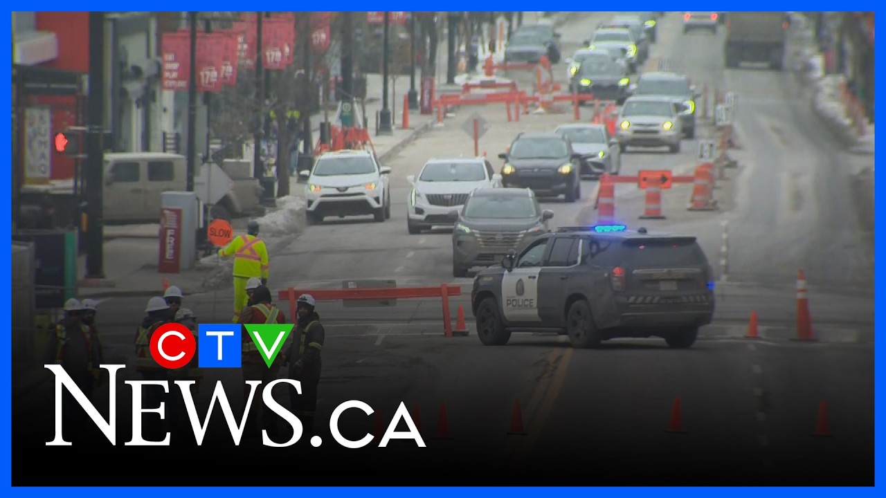 Water main affects businesses on 17 Avenue | CTV News Calgary Noon Update for March 5, 2026