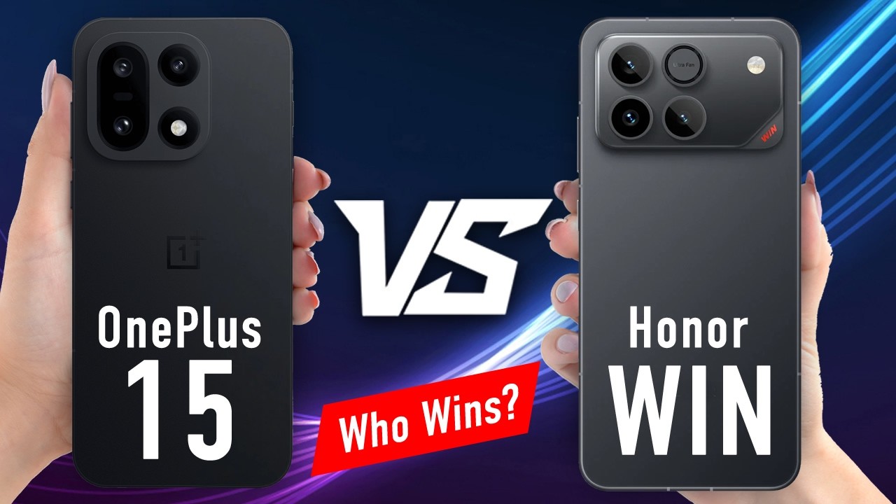 OnePlus 15 vs Honor Win &ndash; Speed vs Endurance! Which One Wins? 🚀🔋