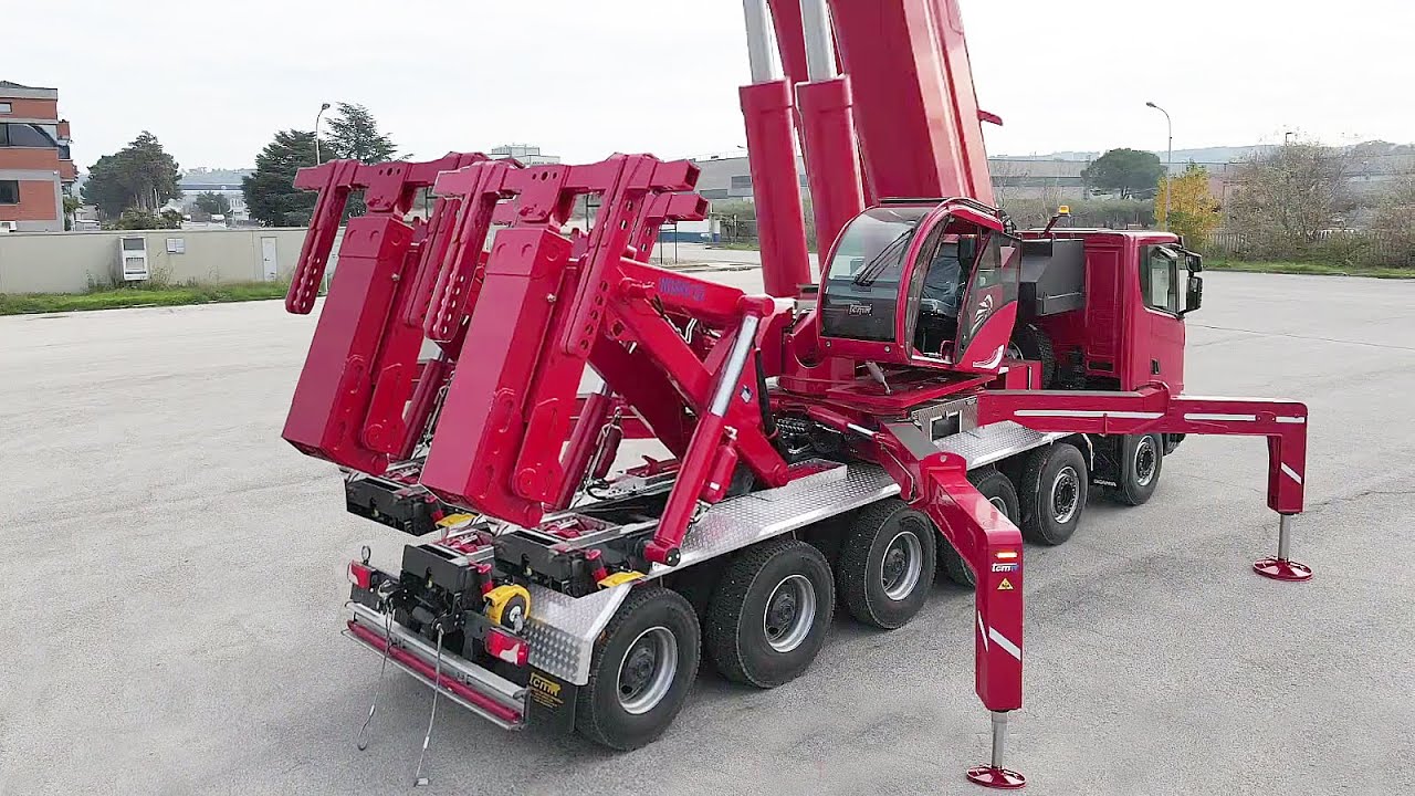 The Incredible Advanced Truck Crane