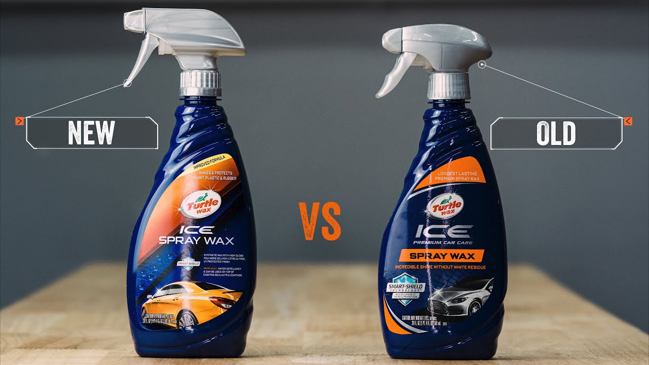 IS THE NEW FORMULA TURTLE WAX ICE SPRAY WAX BETTER THAN THE OLD FORMULA? LETS FIND OUT!