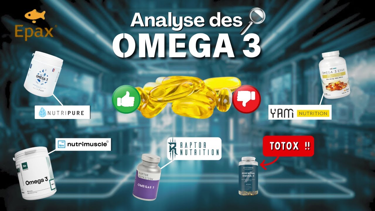 ATTENTION à vos OMEGA 3 ! Les Marques à Éviter et les MEILLEURS du Marché
