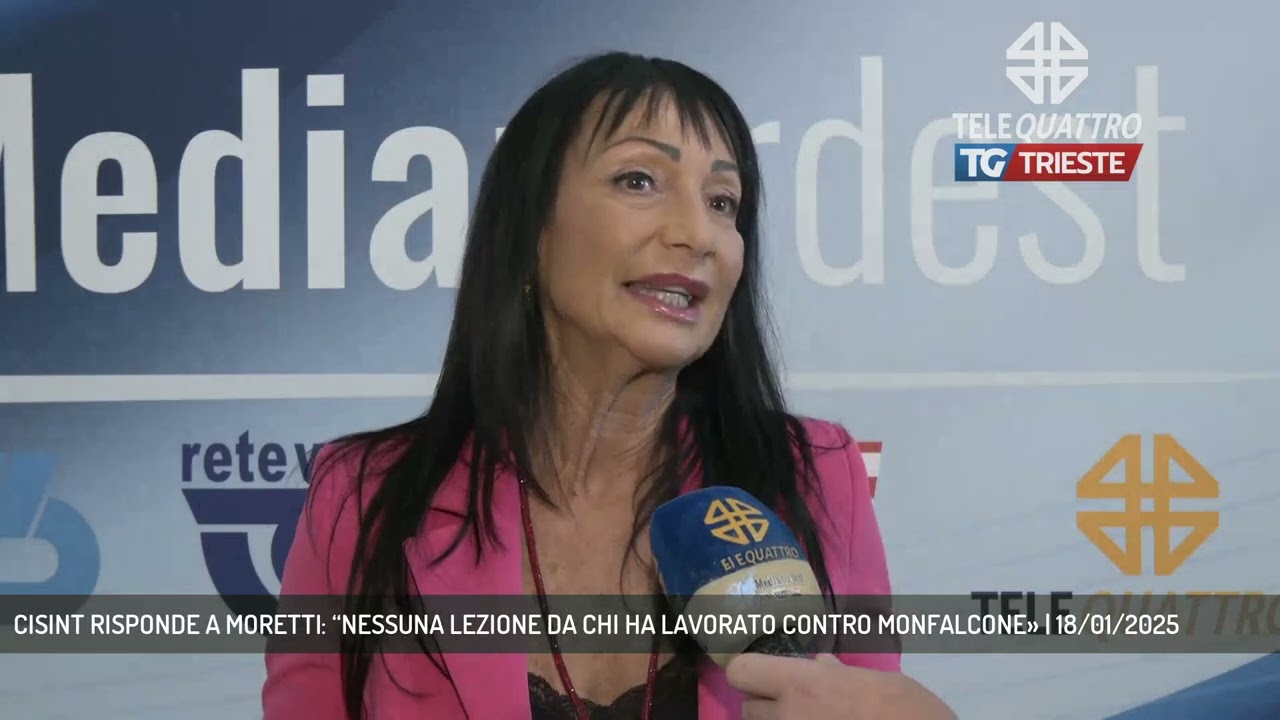CISINT RISPONDE A MORETTI: “NESSUNA LEZIONE DA CHI HA LAVORATO CONTRO MONFALCONE» | 18/01/2025