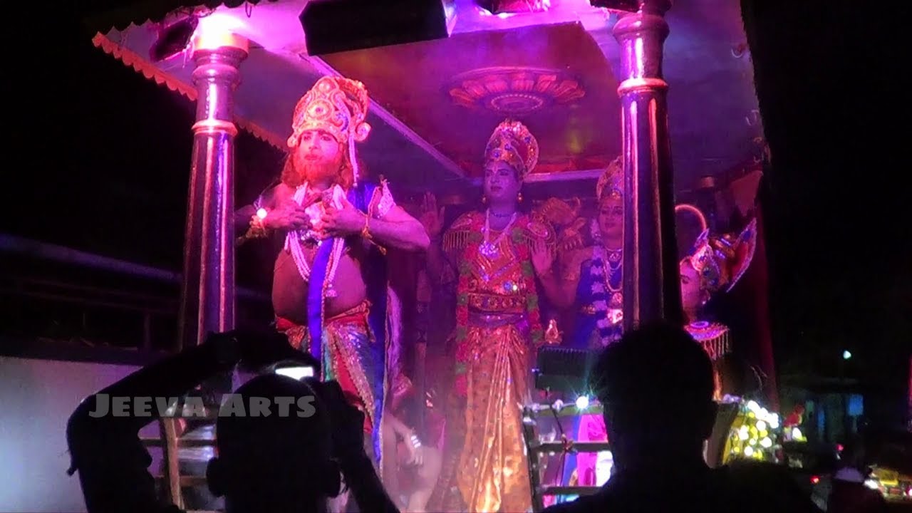 BHAKTHAHANUMAN(Live float); Festival float Jeeva Arts Veliyam(9495702186)