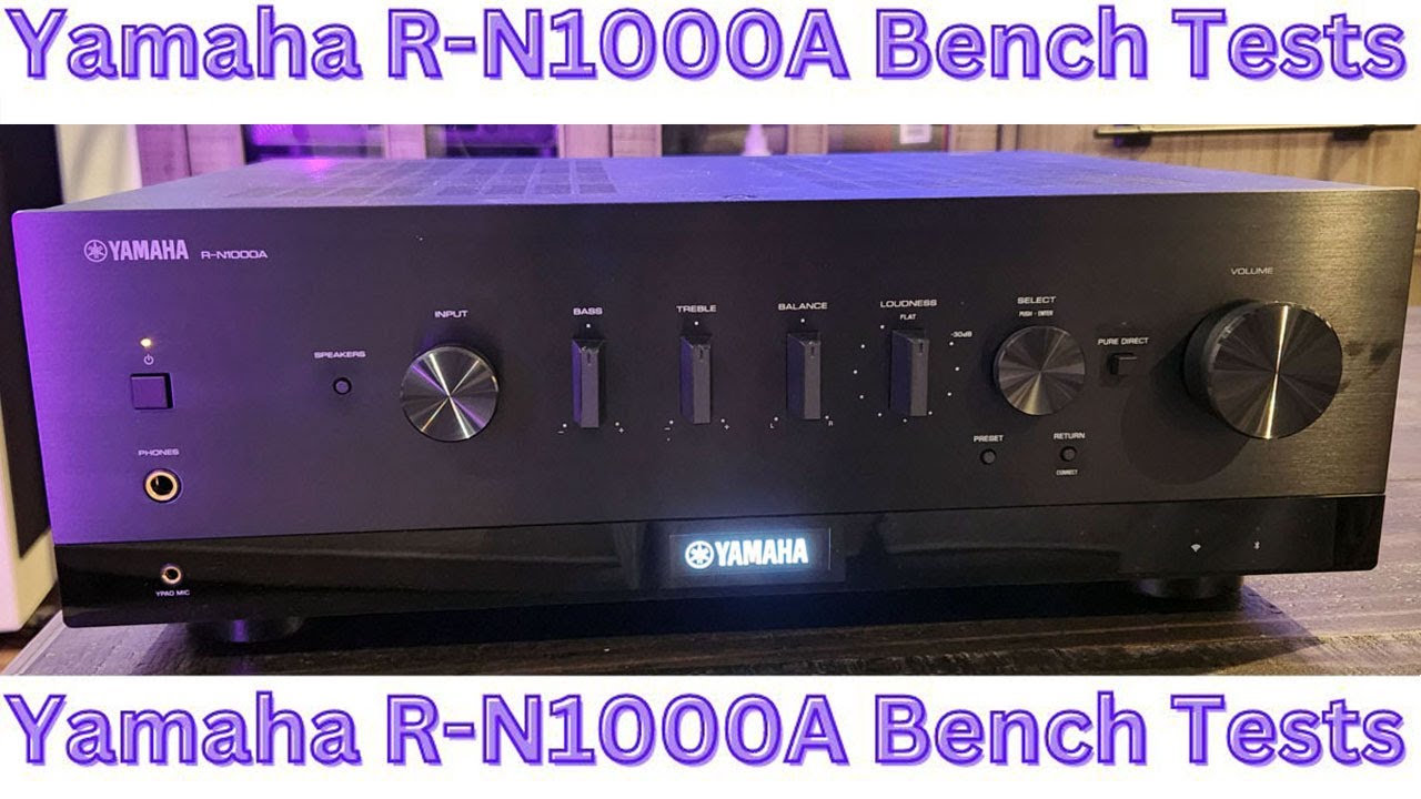 Результаты стендовых испытаний сетевого стереоресивера Yamaha R-N1000A!