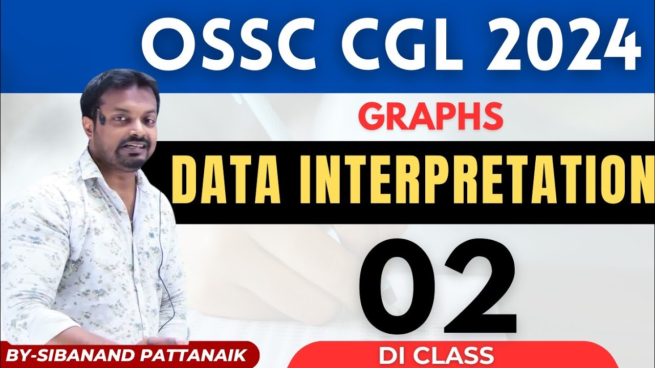 DI CLASS - 2 | GRAPHS | Data Interpretation | OSSC CGL | OSSC Accountant | OSSC Stenographer | OSSC