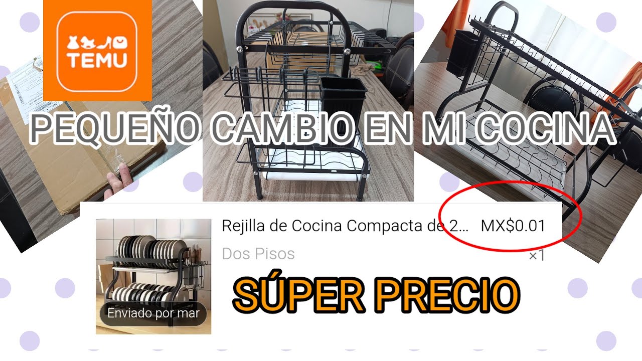 Pequeño cambio en la cocina, comprita en Temu