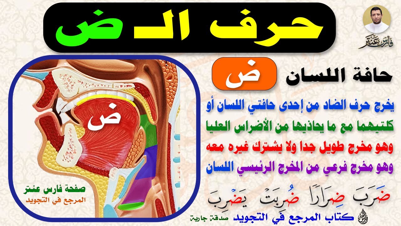 أتقن حرف الضاد بسهولة وتعرف على المخرج والصفات