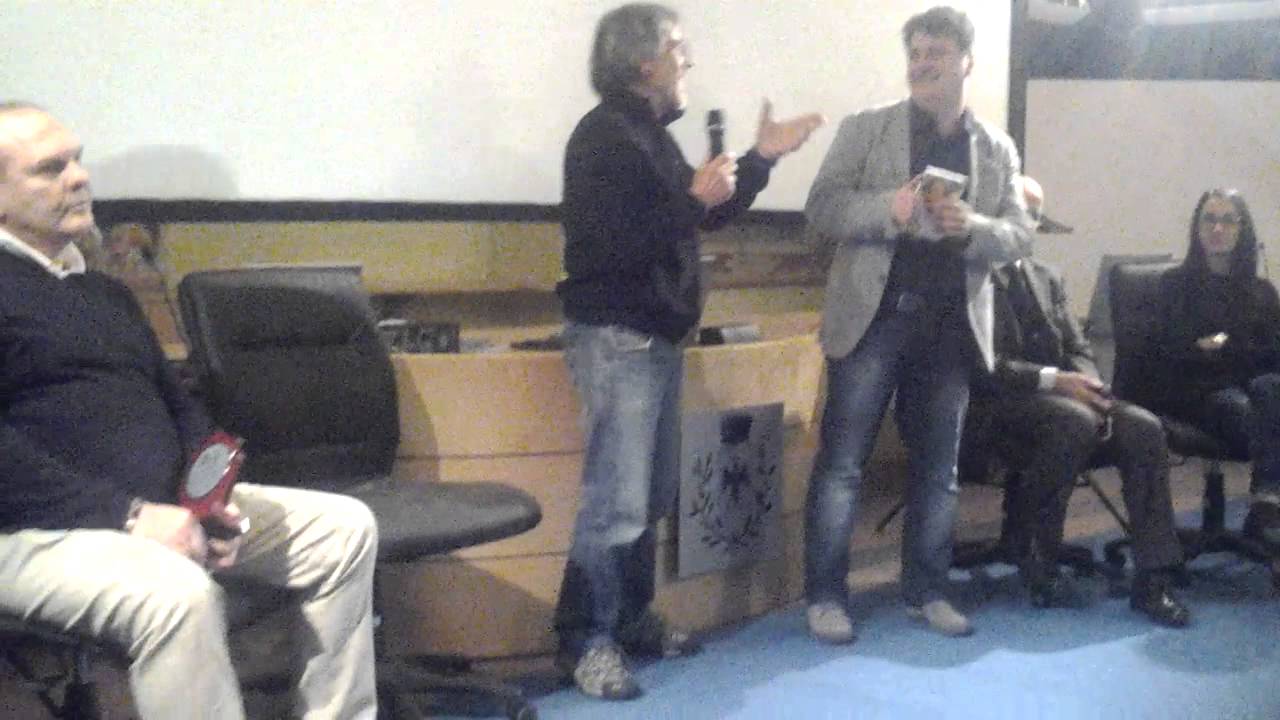 Massimo Vanni alla presentazione del film ROMA CRIMINALE