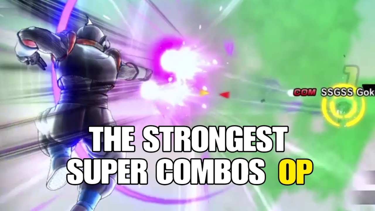 THE STRONGEST Super Combos in Xenoverse 2 NO STAMINA BREAKS!