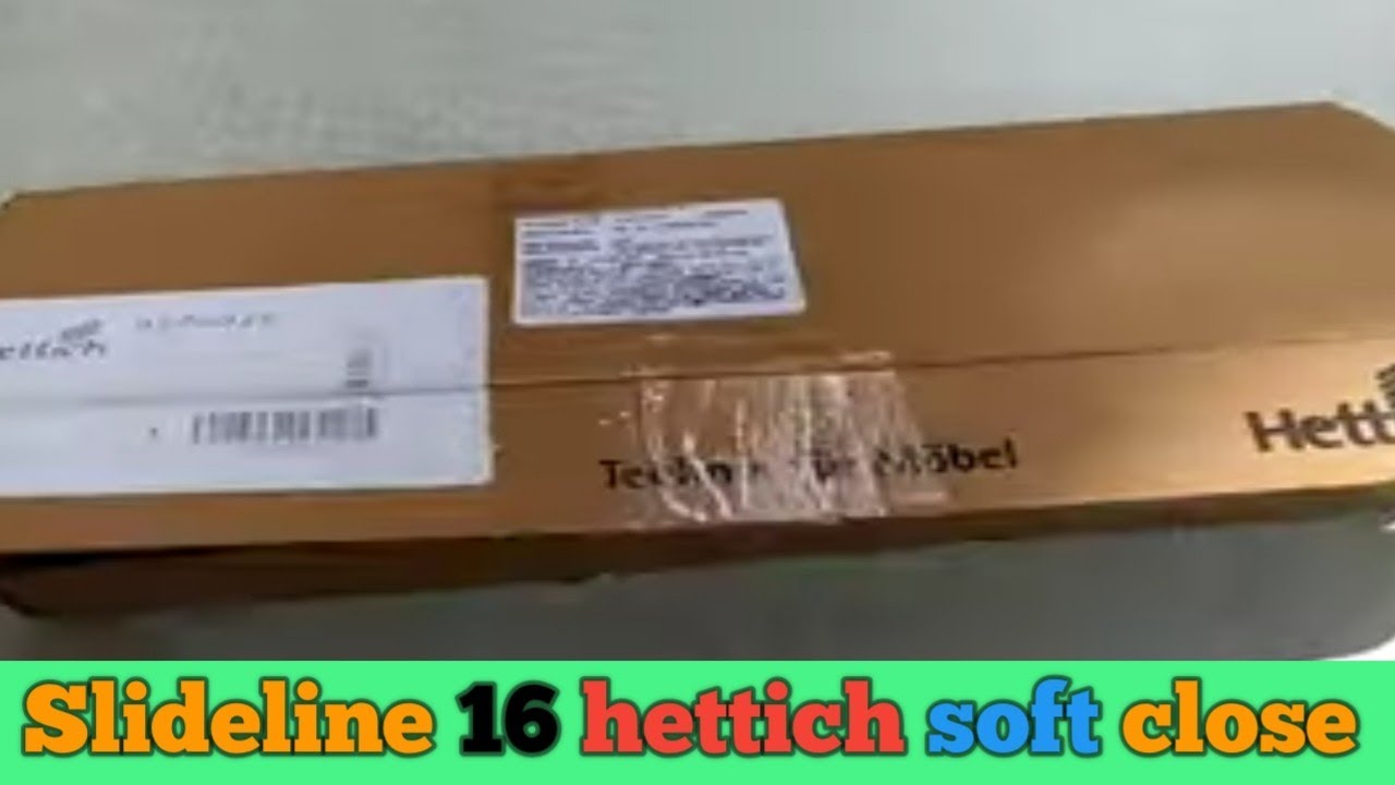 slideline 16 hettich soft close
