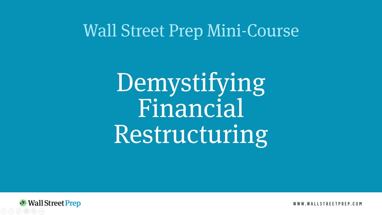 Financial Restructuring Mini Course - 06 of 11 - Priority in Bankruptcy