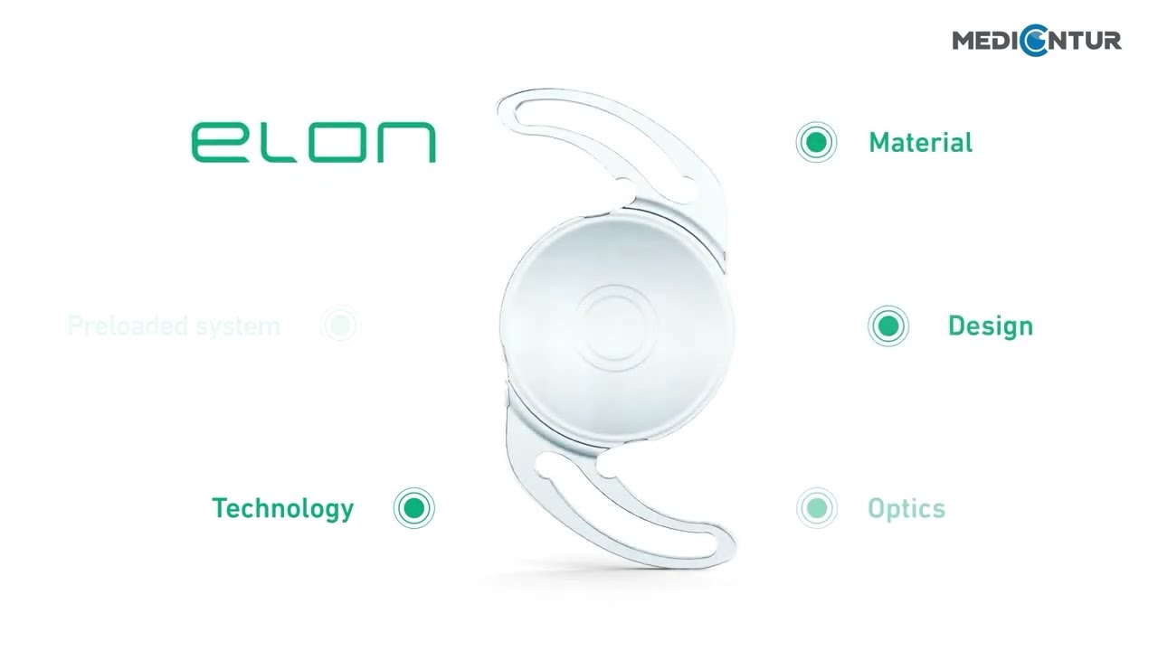 ELON EDoF IOL (Medicontur): Fully preloaded Bi-Flex Platform IOL
