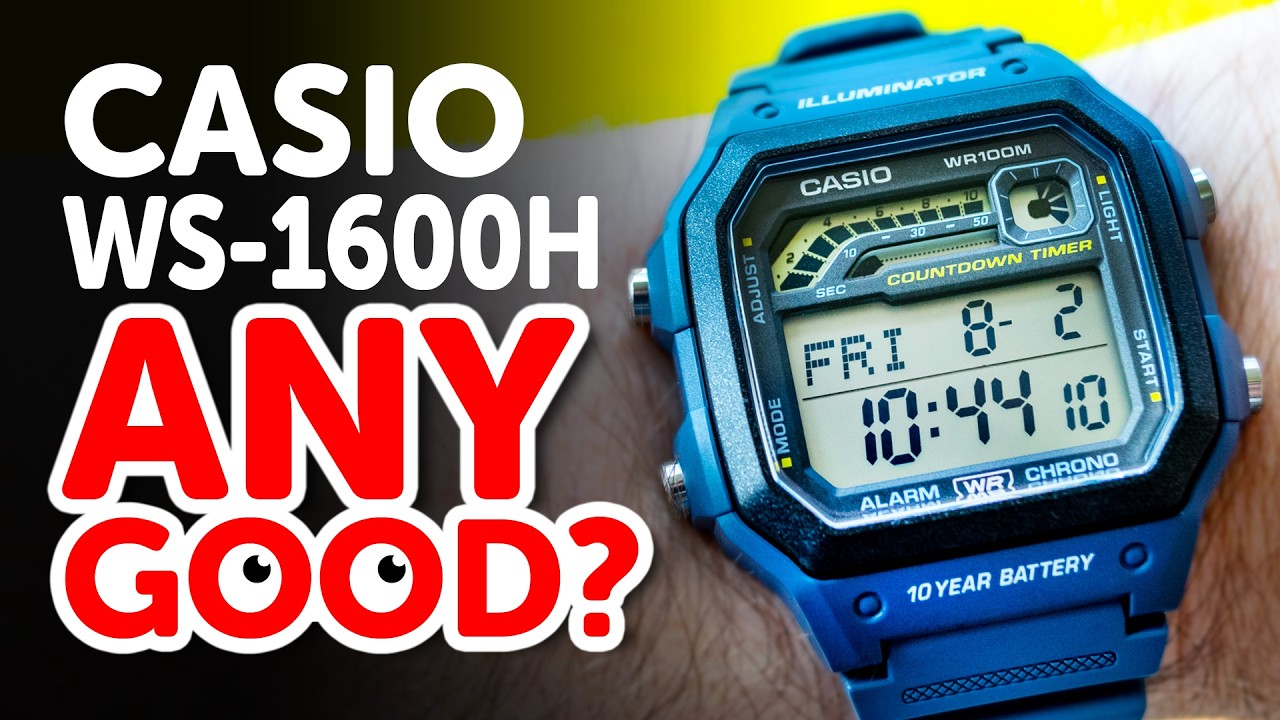 #CASIO WS-1600H (Module 3556) Review - ANY GOOD?