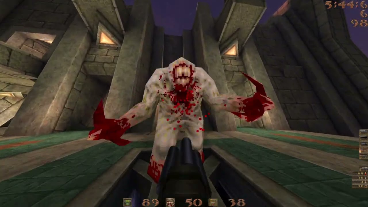 Quake - Nightmare 100% of d2m4 by Justin 'optic' Fleck in 13:59 (table filler)