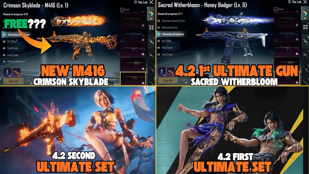 BGMI NEXT ULTIMATE SET | NEW M416 final look | BUBU ULTIMATE SET | TIGER & FIRE M416 CONFIRM