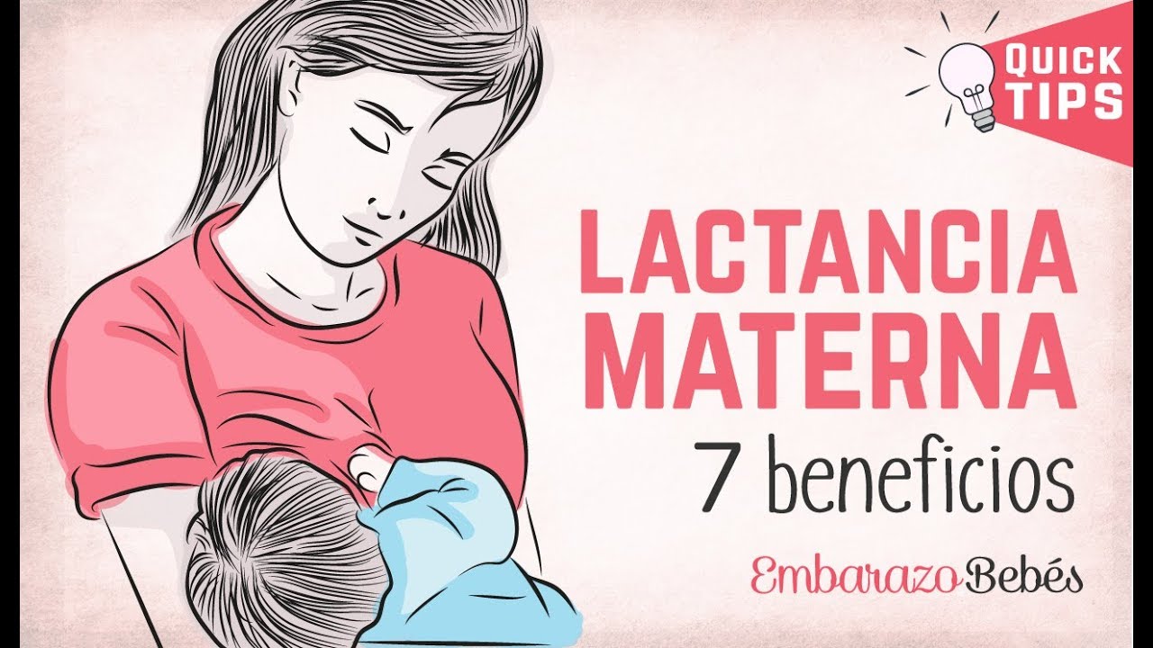 Lactancia materna 😍🤱  7 BENEFICIOS increíbles (bebé y mamá)