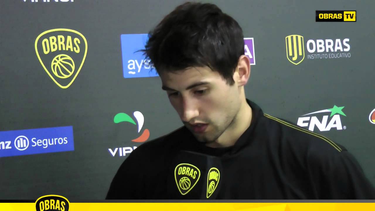 Bruno Fitipaldo post Obras Basket 65-73 Boca Juniors (27-12-2014)