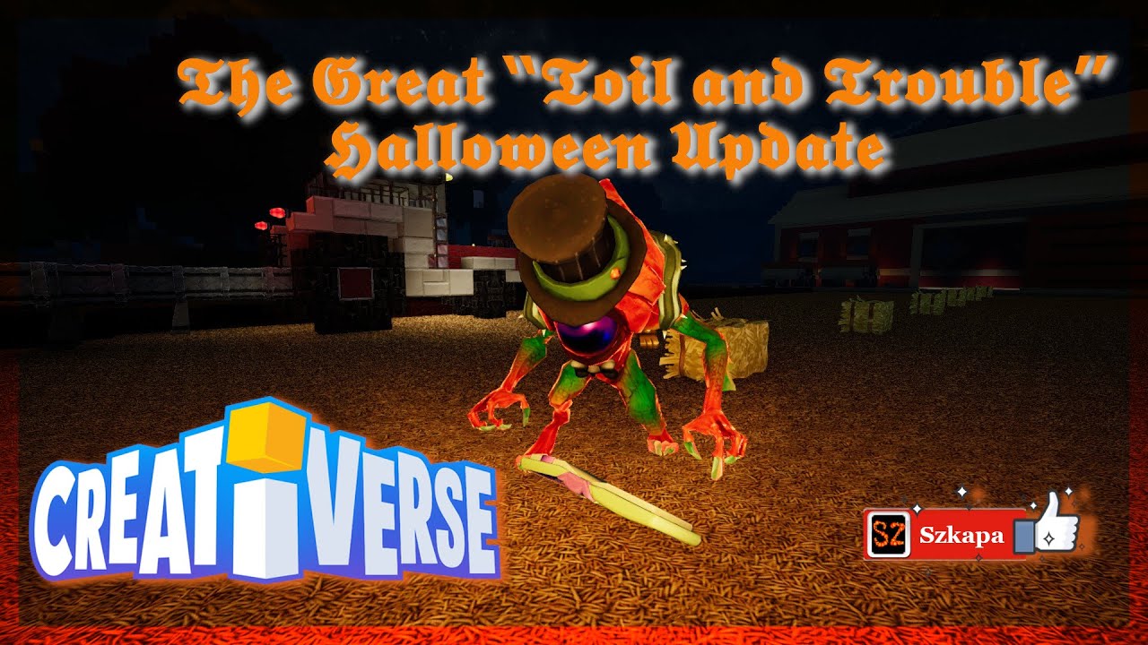 Creativerse - Poradnik: The Great &ldquo;Toil and Trouble&rdquo; Halloween Update