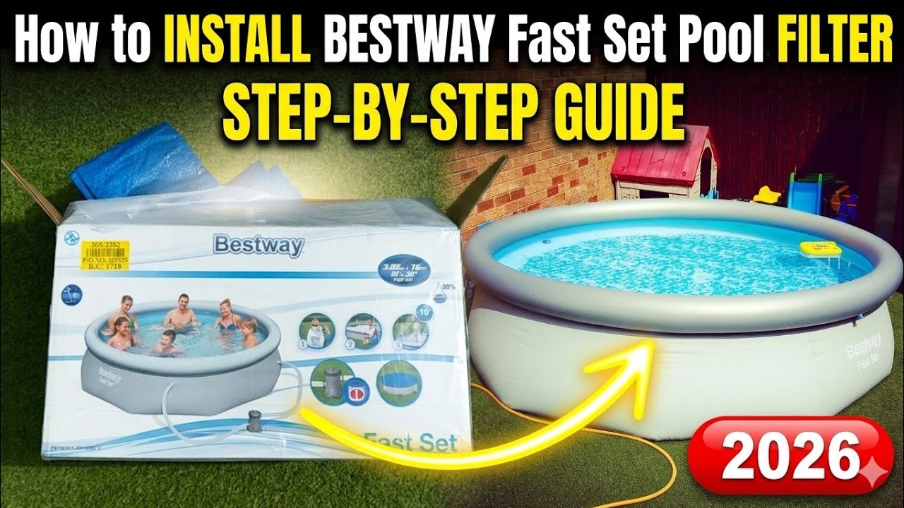 (Как) установить фильтр для воды в бассейне BESTWAY Fast Set — советы и рекомендации 2025 года