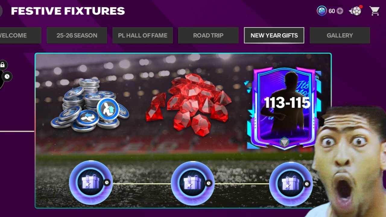 FREE Happy New Year Gifts, Pack Opening & Upgrades - FC Mobile 