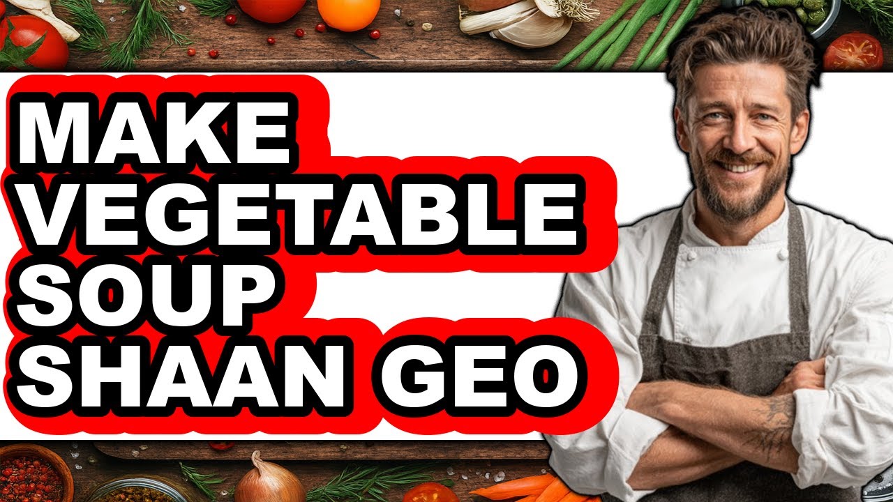 How to Make Vegetable Soup Shaan Geo (full Guide)