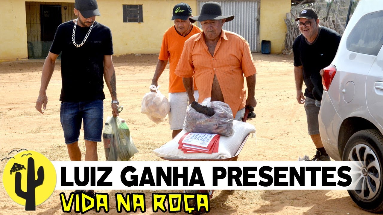[VIDA NA RO&Ccedil;A] LUIZ ANJO, ganha V&aacute;rios Presentes e conta muitas Hist&oacute;rias - Parte 01 🌵