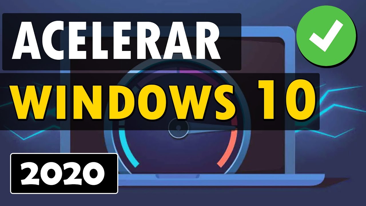 OPTIMIZAR Y ACELERAR PC con Windows 10 al Máximo sin programas