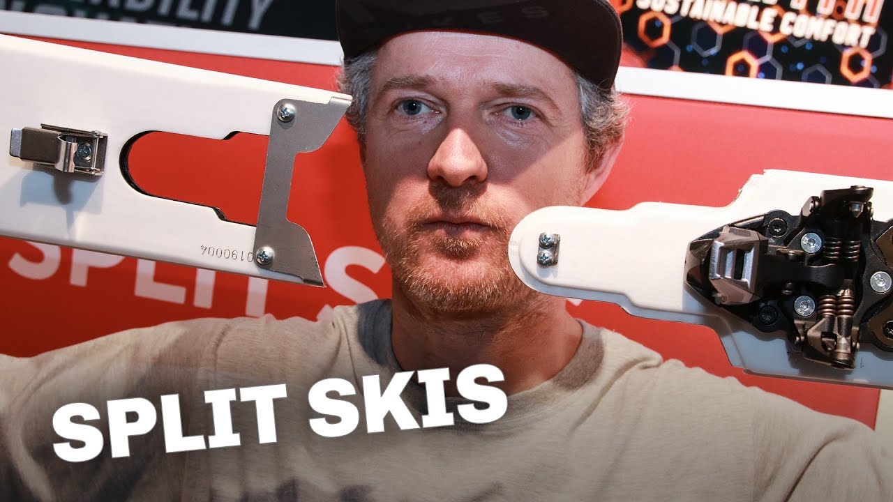 Split skis (2020) - Travel light and go parachute jumping with your skis