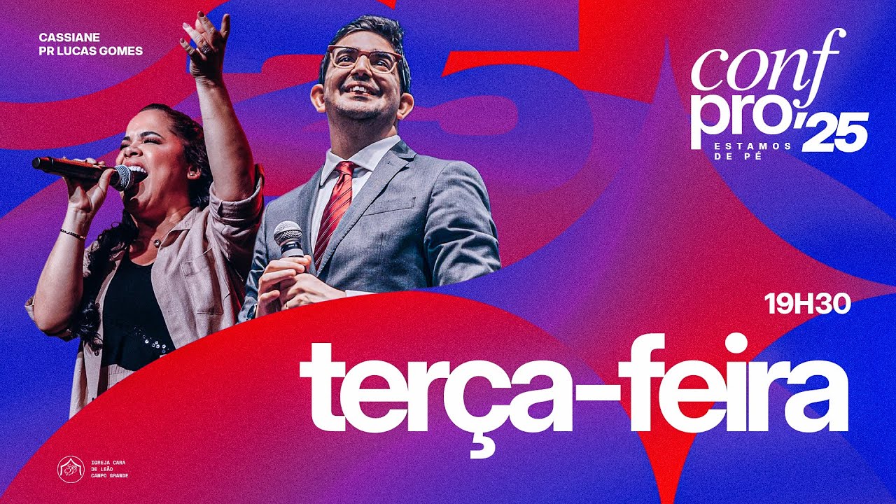 🔴 CONFERÊNCIA PROFÉTICA ESTAMOS DE PÉ 2025 | SESSÃO 04 | JUNTE-SE A NÓS AO VIVO • TENDA DO LEÃO