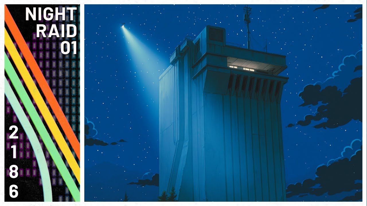 Midnight Focus Music Mix | NIGHT RAID | 1985 Retro-Electro Productivity [Arc Raiders Dam Control]
