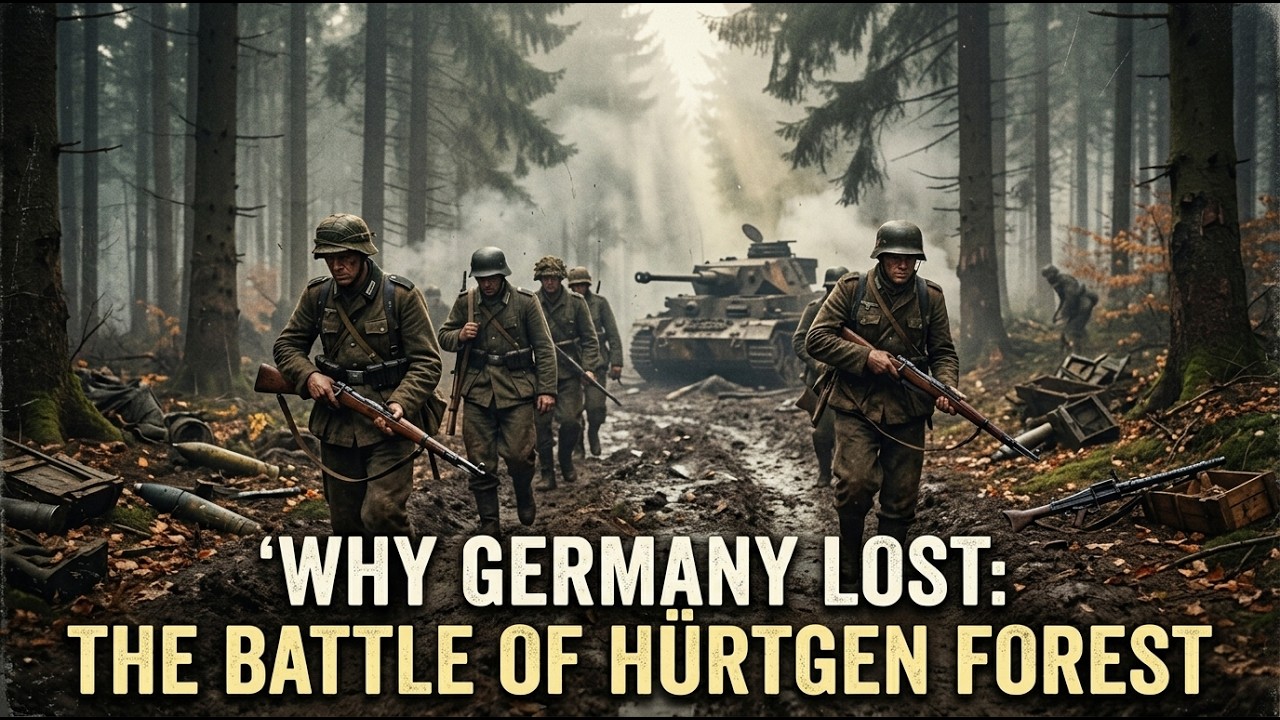 Fall Asleep To | Complete History of Why Germany Lost the Battle of Hürtgen Forest | WW2 Documentary