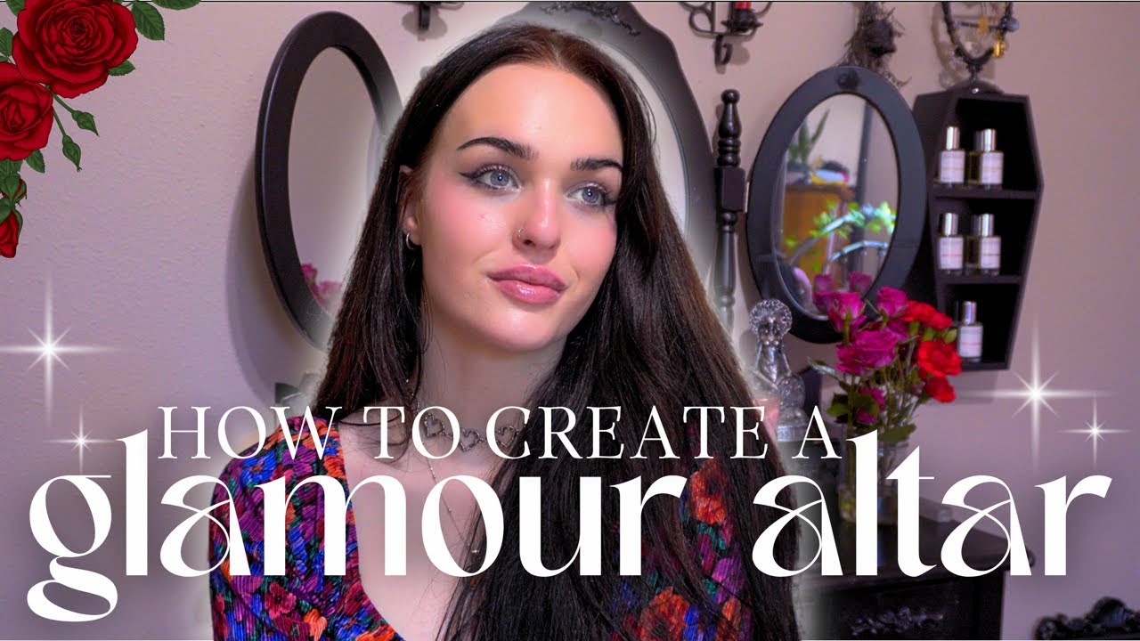 How to Create a Glamour Altar | Clean + Decorate with me!