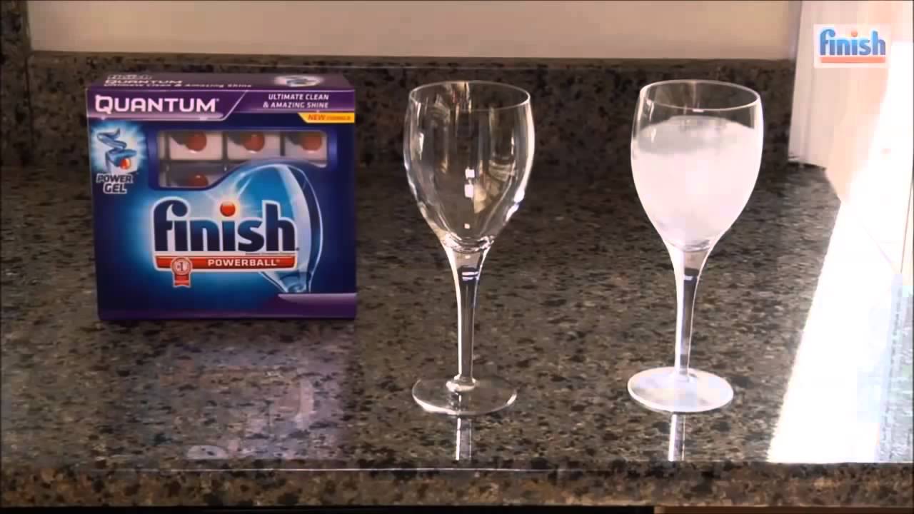 How to avoid cloudy glassware