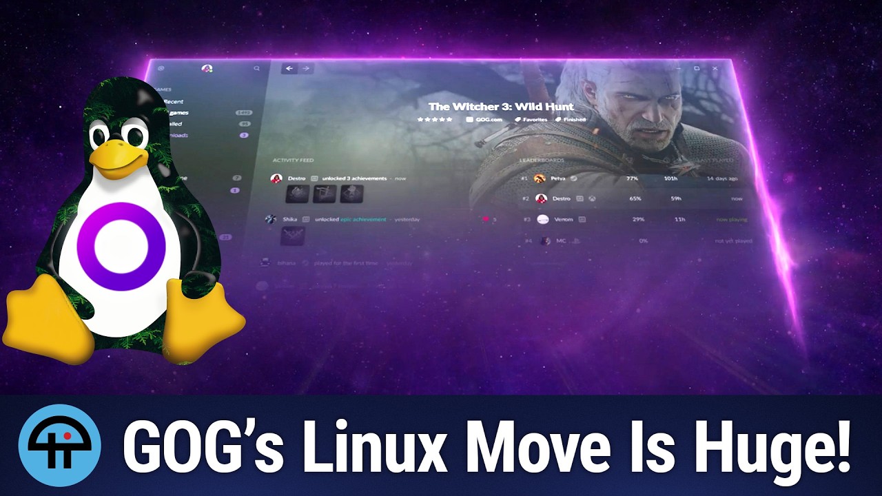 GOG Galaxy Is Finally Coming to Linux!