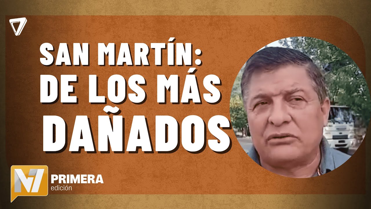 AHORA: San Martín sufrió DAÑOS y corte de servicios por el intenso TEMPORAL