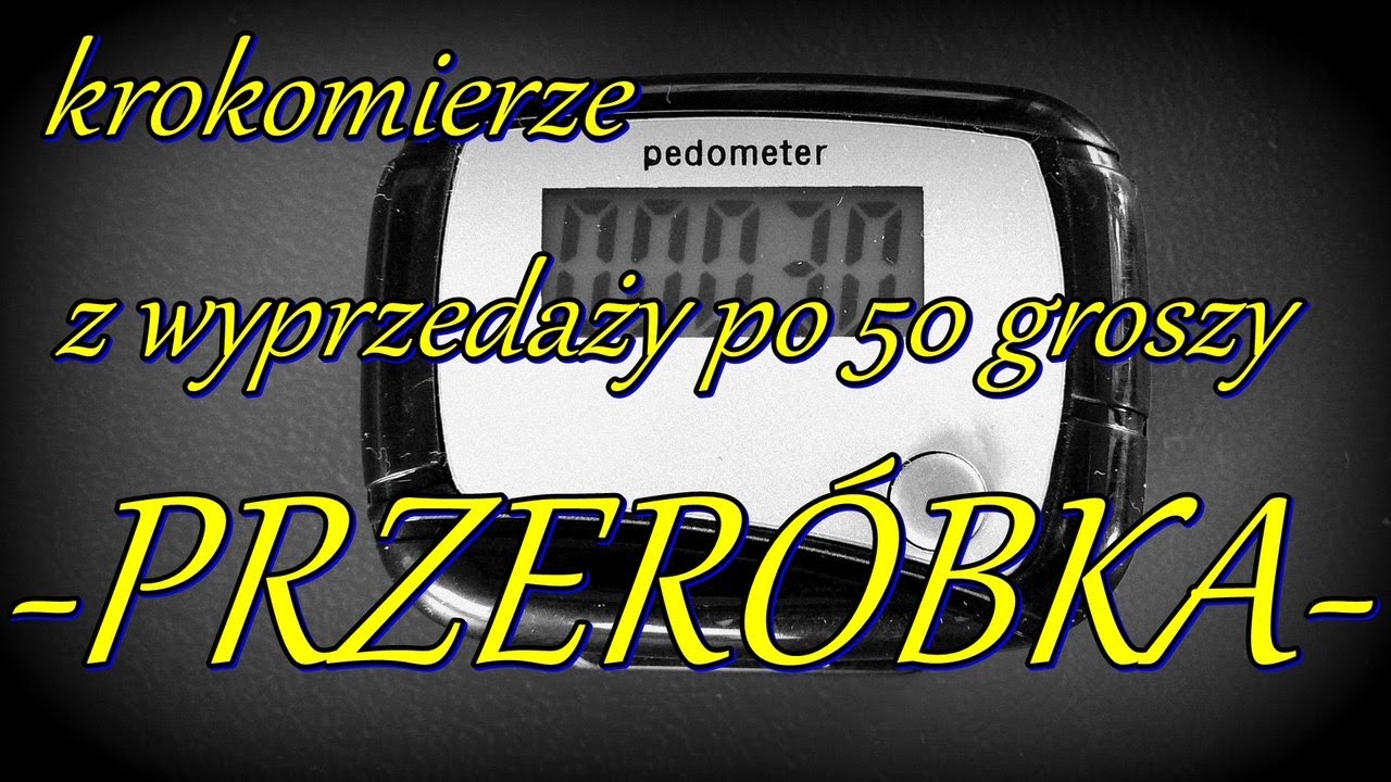 krokomierz przer&oacute;bka na  licznik impuls&oacute;w
