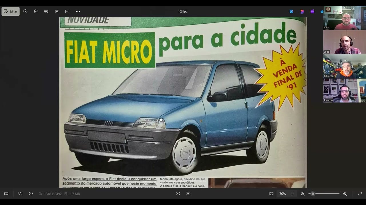 Fiat Micro (1990): o conceito que antecipou o Cinquecento | Motores 80