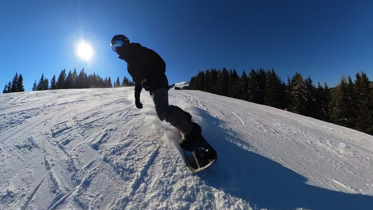 Snowboarding in Auffach Alpbachtal Austria 2023