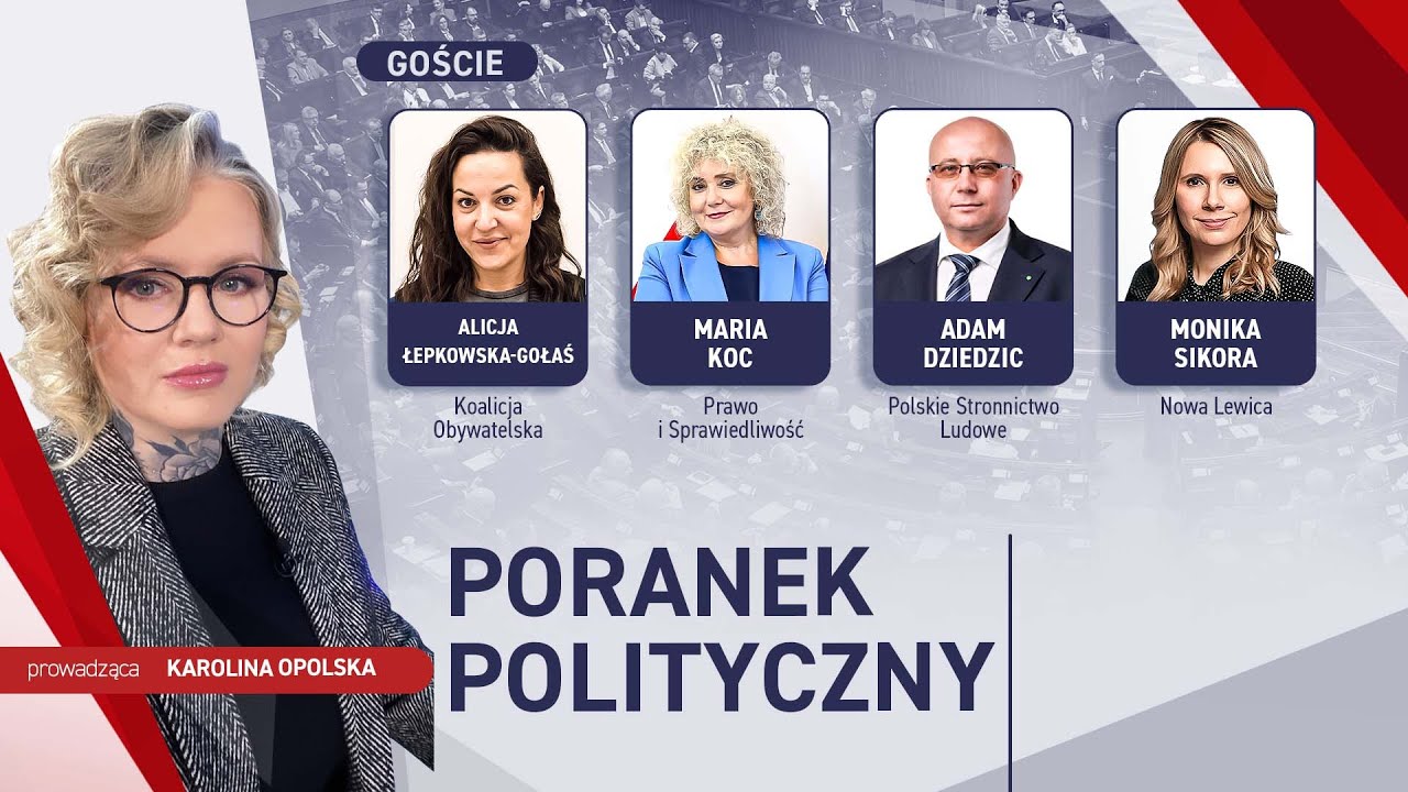 Łepkowska-Gołaś, Koc, Dziedzic, Sikora | PORANEK POLITYCZNY | 14.01.2026
