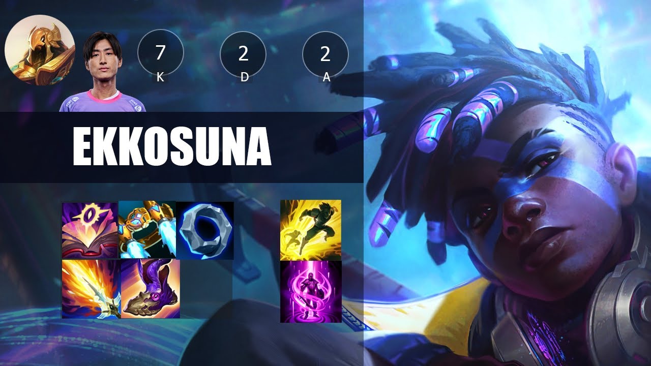 JE MONTRE À RKR QUI EST EKKOSUNA - Ekko vs Azir - Patch 15.8
