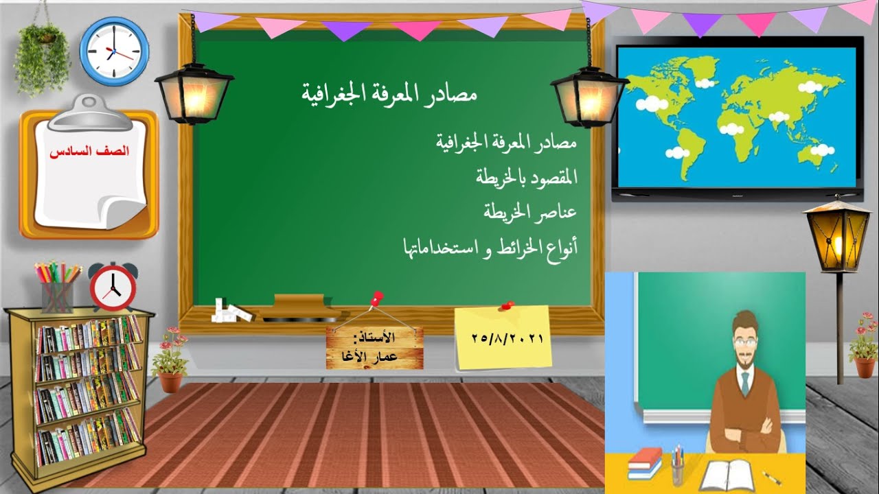 مصادر المعرفة الجغرافية