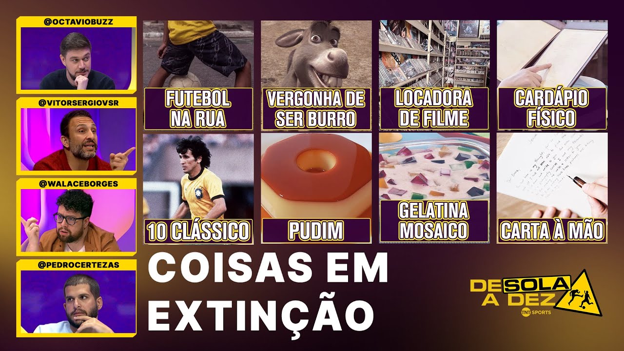 O QUE EST&Aacute; MAIS PR&Oacute;XIMO DE SER EXTINTO? | DE SOLA A DEZ