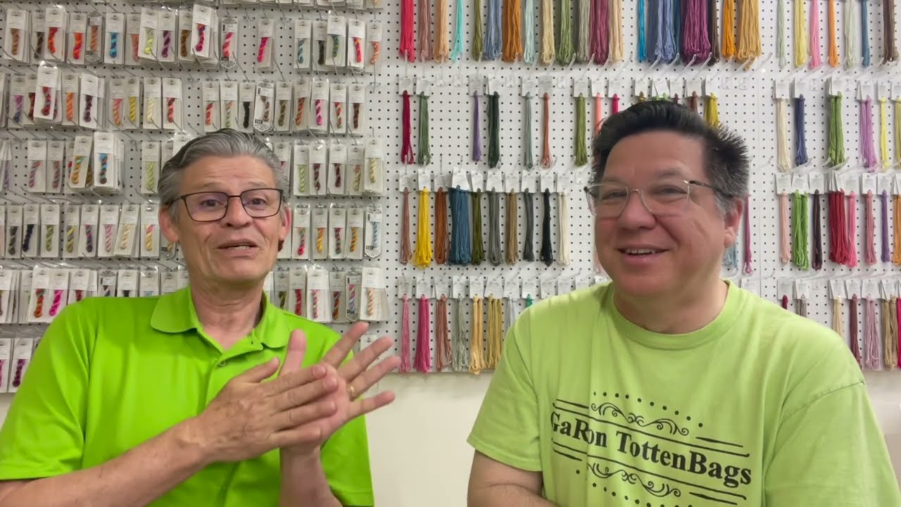 GaRon Stitchery – Flosstube 90: Stitching your P’s and Q’s