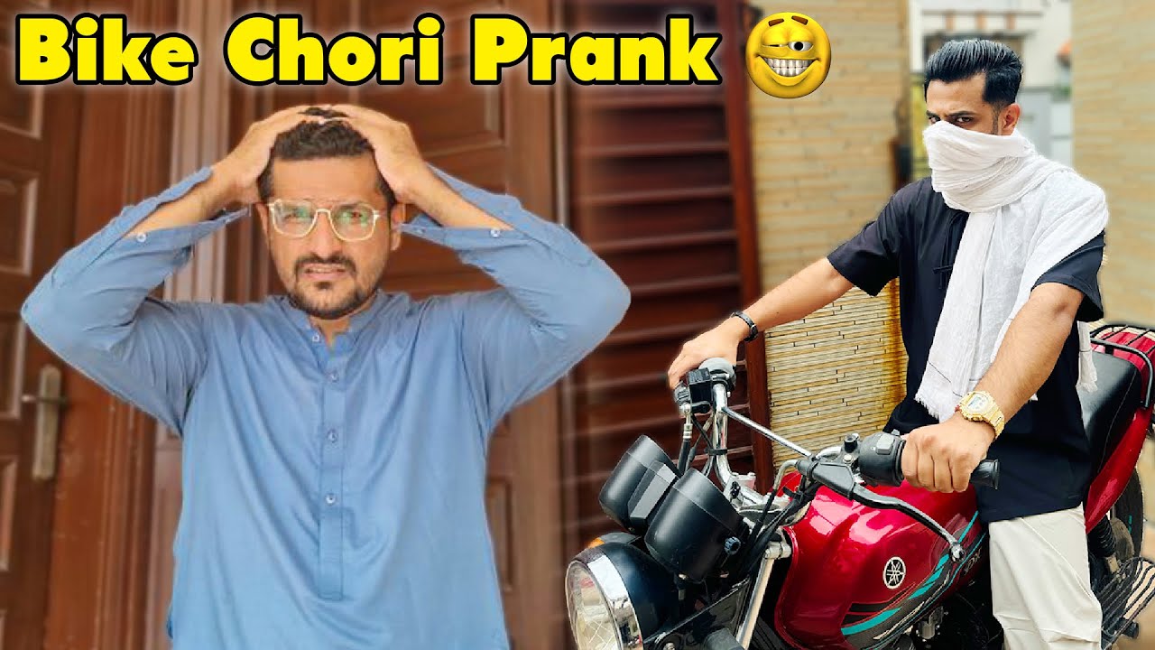 Naqash Bhai Ki Bike Chori Kar Li😂 || Mujhy Aur Motu Bhai Ko Bohat Mar Parii