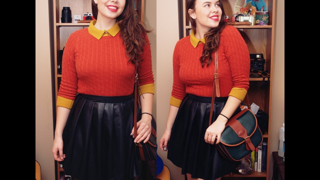 DIY l Pleated (P)Leather Skirt
