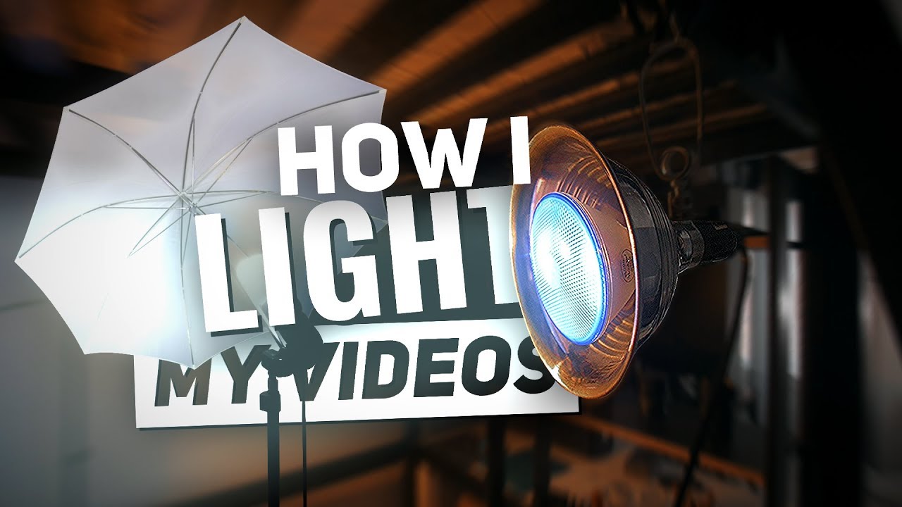 How I LIGHT my VIDEOS - great lighting on a BUDGET