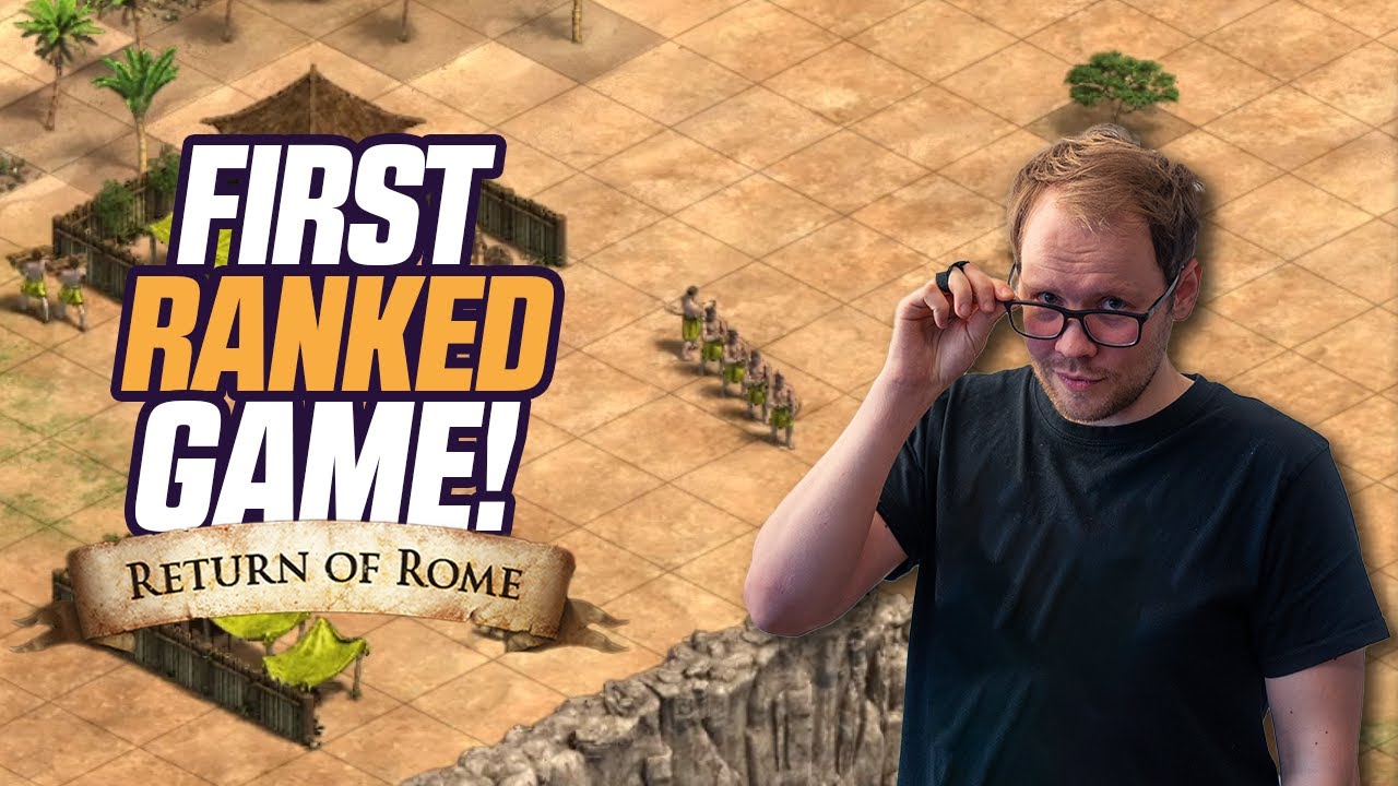 My First Return of Rome AoE1 Ranked Match!