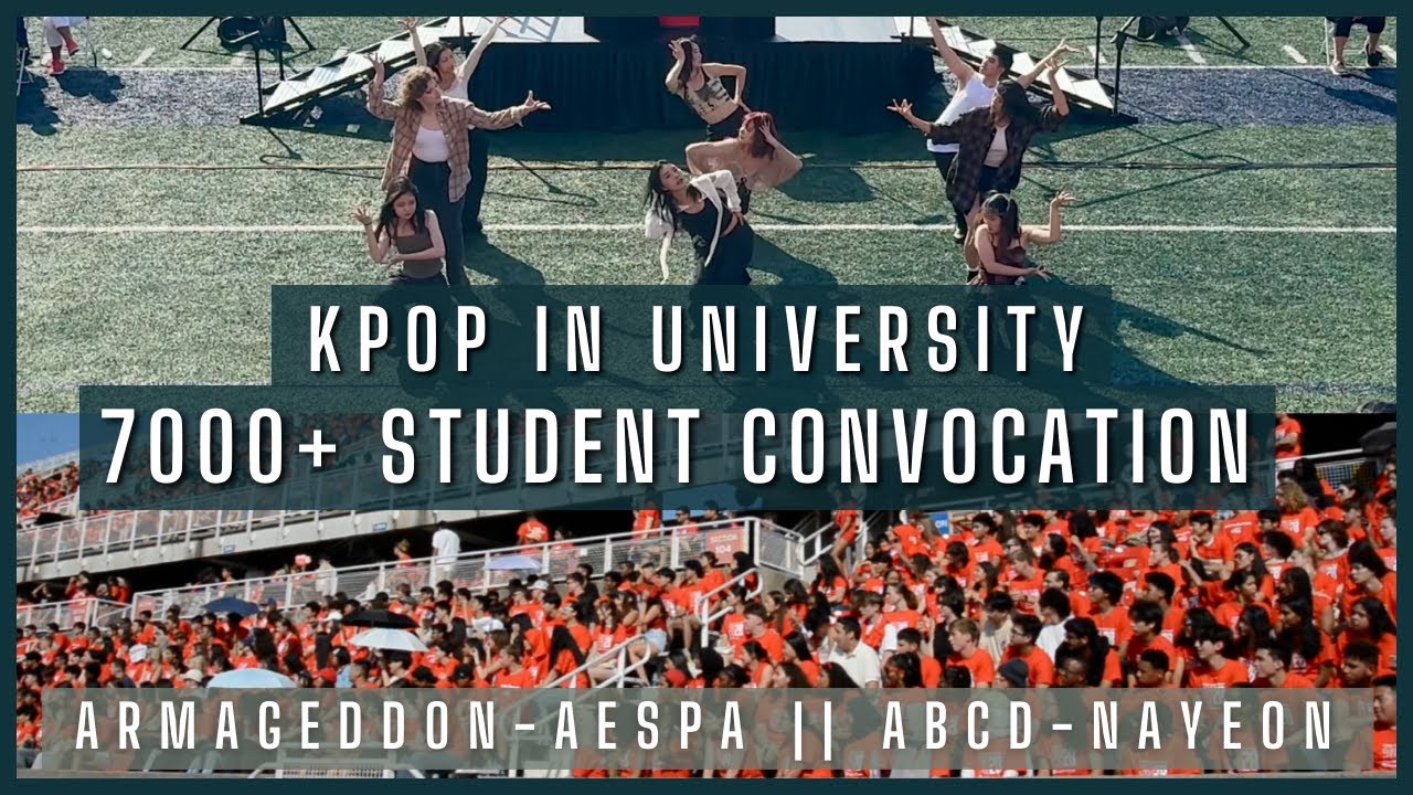 [KPOP IN SCHOOL PERFORMANCE | 7K+ AUDIENCE REACTION] New Student KPOP MEDLEY | AESPA NAYEON
