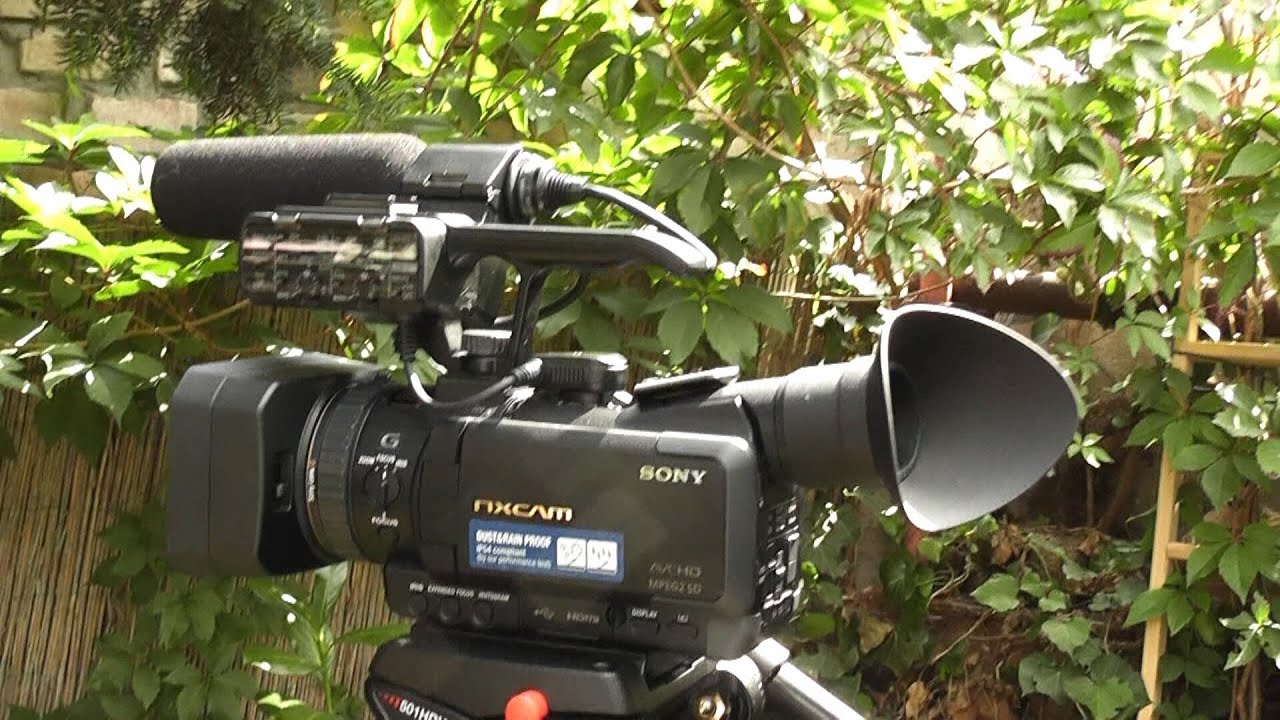 Kurzer Test der  Sony HXR-NX 70 in der Natur !