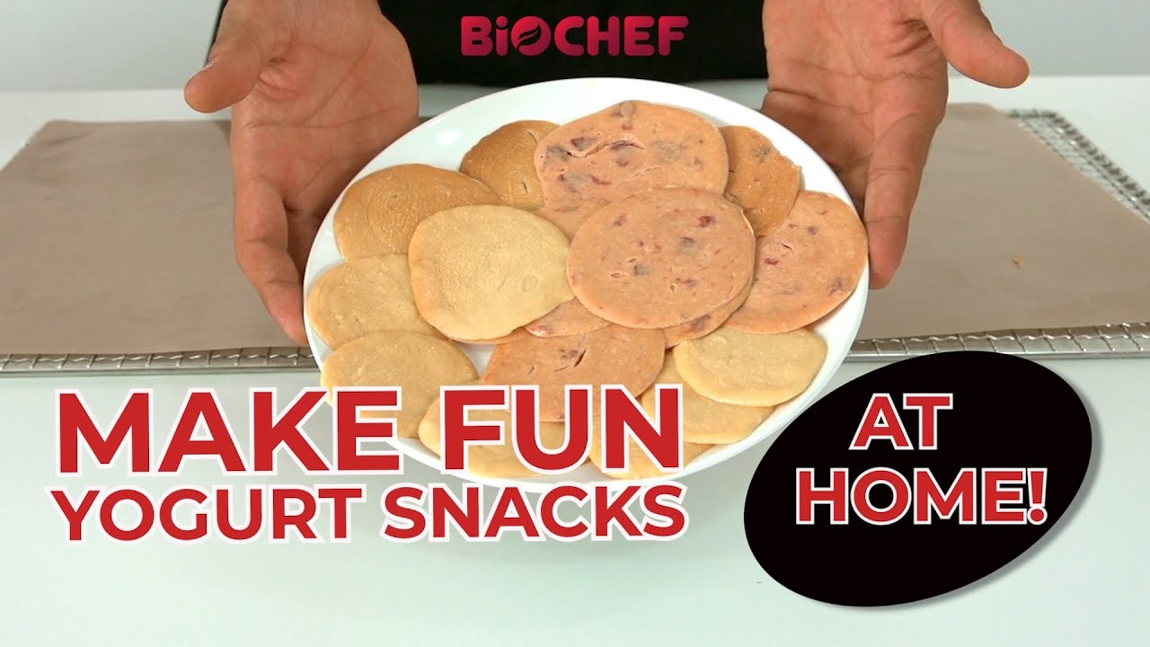 Make yogurt snacks AT HOME - BioChef Savana Food Dehydrators